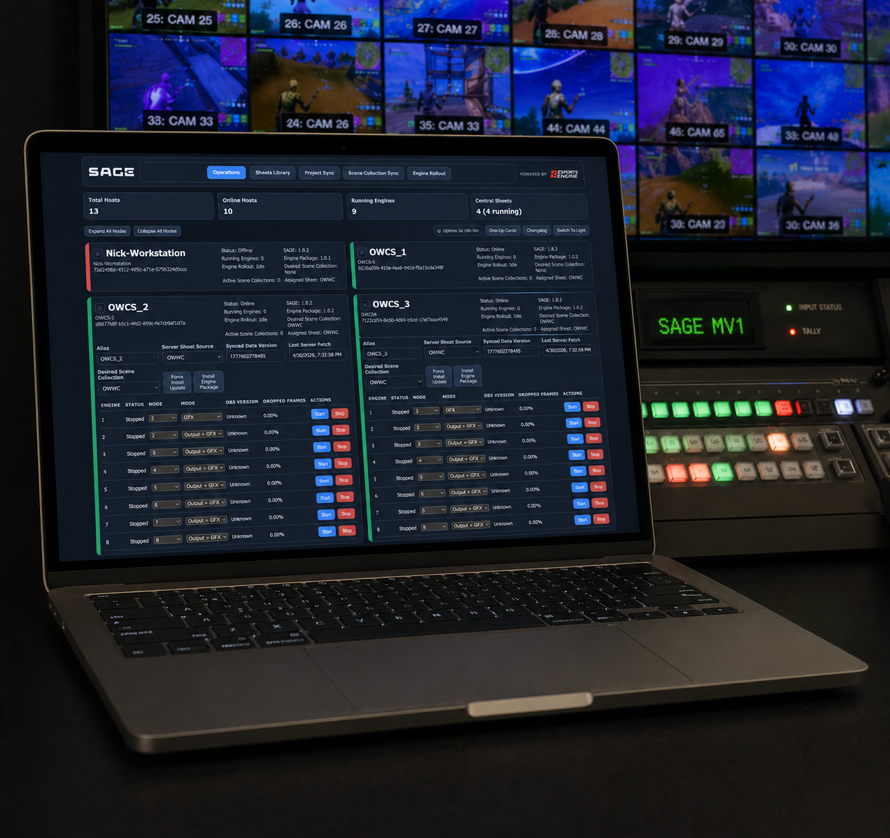 SAGE - Stream Acquision and Graphics Engine